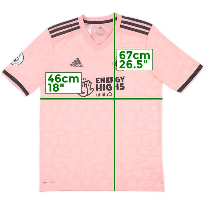 2020-21 Sheffield United Away Shirt McBurnie #9 - 9/10 - (XL.Boys)