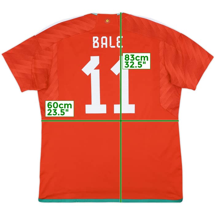 2022-24 Wales Home Shirt Bale #11 - 9/10 - (XXL)