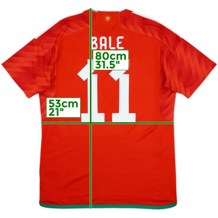 2022-24 Wales Home Shirt Bale #11 - 9/10 - (L)