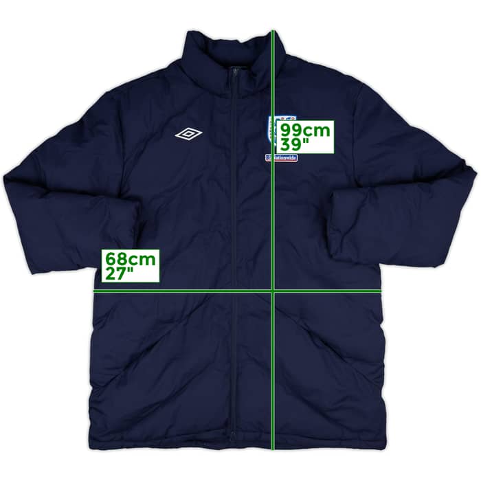 2012-13 England Umbro Padded Bench Coat - 10/10 - (3XL)