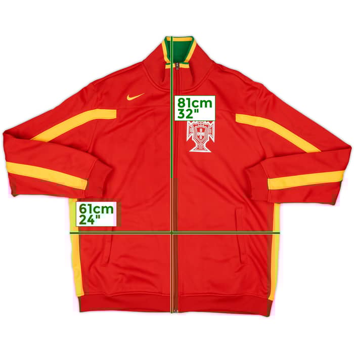 2008-09 Portugal Nike Track Jacket - 8/10 - (XL)
