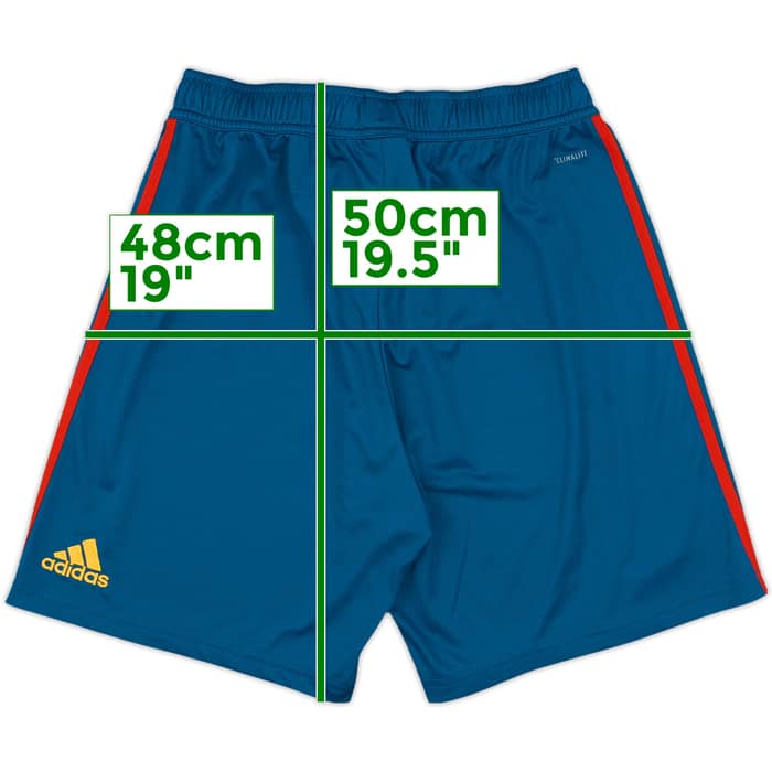 2018-19 Spain Home Shorts - 9/10 - (M)