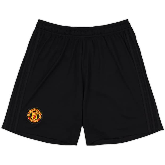 2018-19 Manchester United Home Shorts - 9/10 - (M)