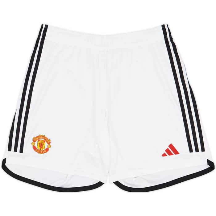 2023-24 Manchester United Home Shorts - 6/10 - (L)