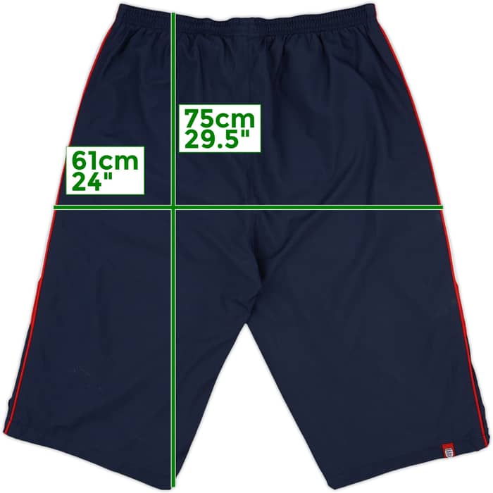 2007-09 England Umbro 3/4 Training Pants - 6/10 - (XL.Boys)