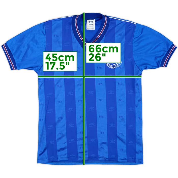 1983-85 Portsmouth Home Shirt - 10/10 - (S)