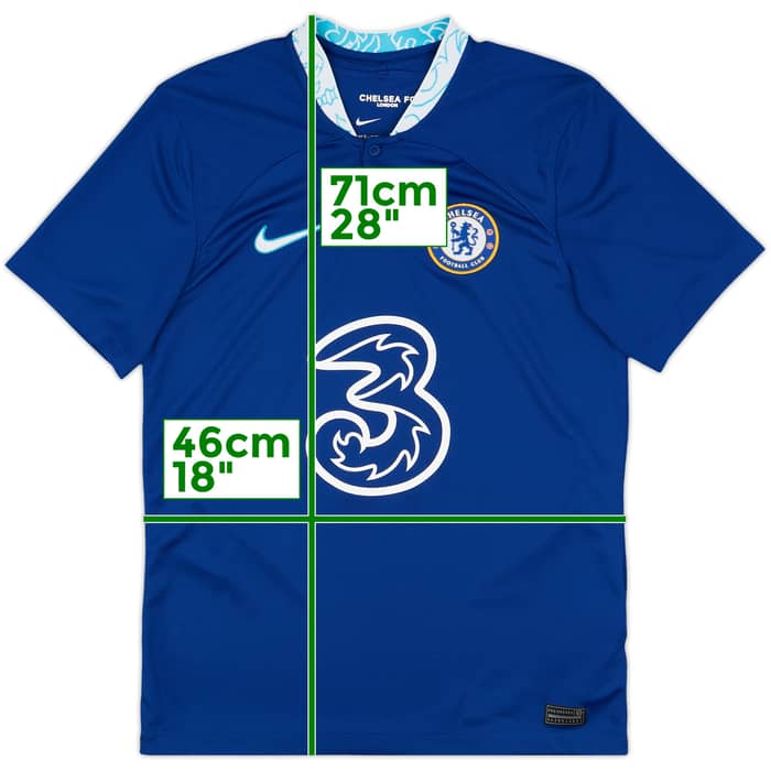 2022-23 Chelsea Home Shirt Pulisic #10 - 10/10 - (S)