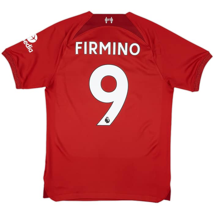 2022-23 Liverpool Home Shirt Firmino #9 - 9/10 - (S)