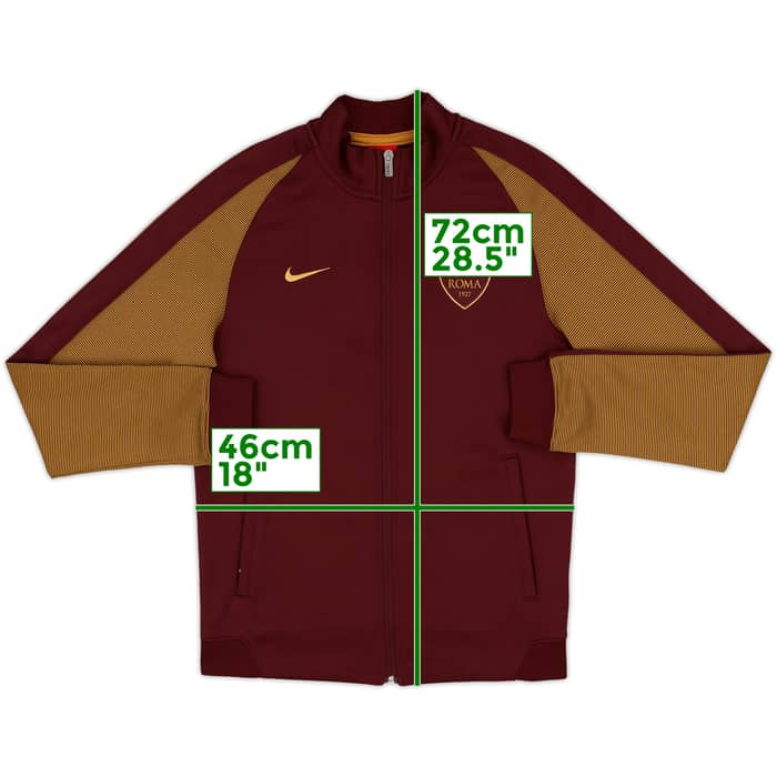 2016-17 Roma Nike Track Jacket - 10/10 - (S)