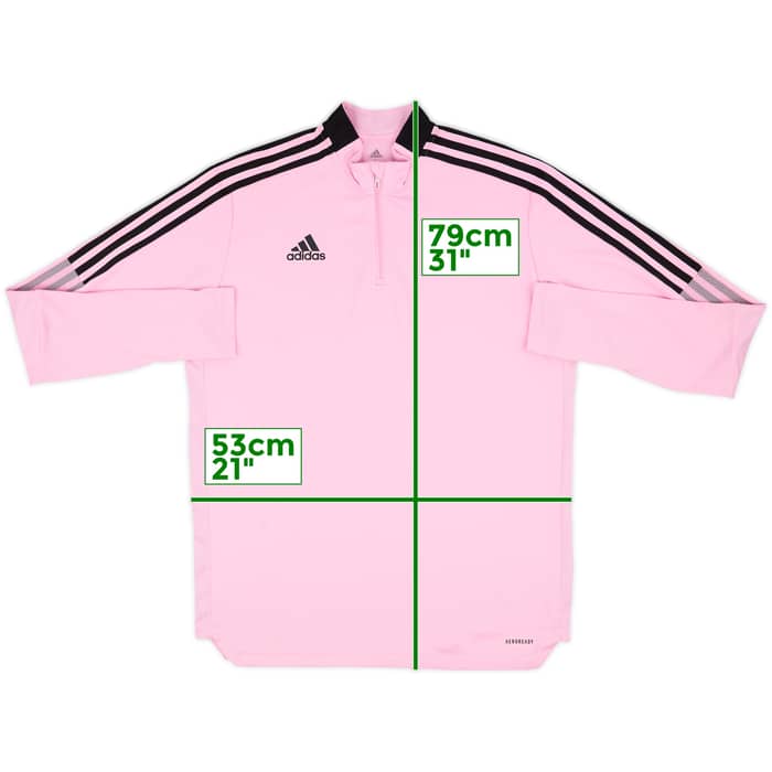2020 Inter Miami adidas 1/4 Zip Drill Top - 7/10 - (L)