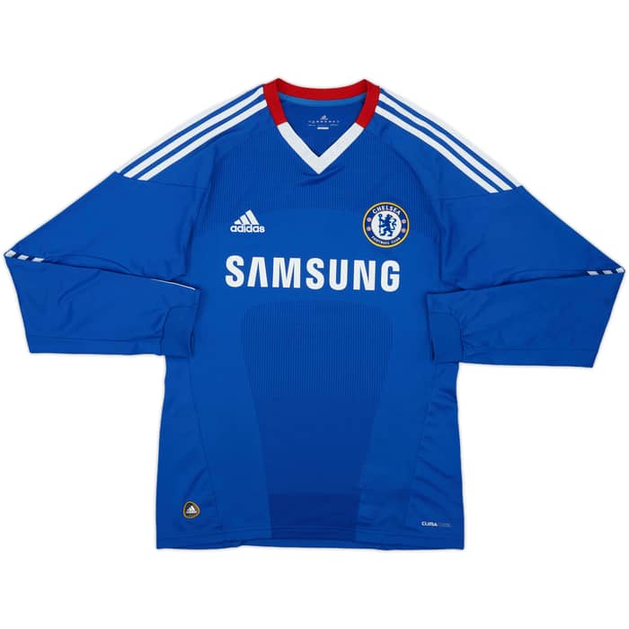 2010-11 Chelsea Home L/S Shirt Alex #33 - 7/10 - (S)