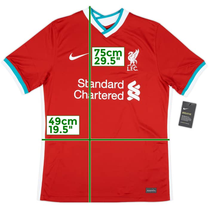 2020-21 Liverpool Home Shirt Virgil #4 (M)