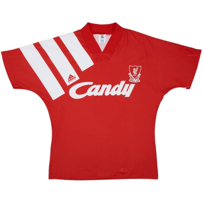 1991-92 Liverpool Home Shirt - 9/10 - (M)