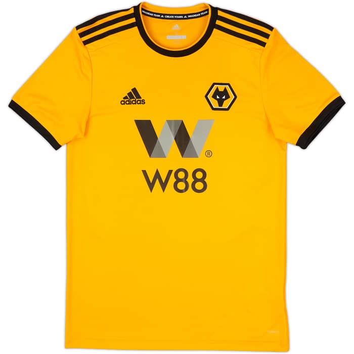 2018-19 Wolves Home Shirt Raul #9 - 9/10 - (S)