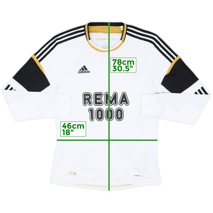 2012-13 Rosenborg Home L/S Shirt - 9/10 - (M)