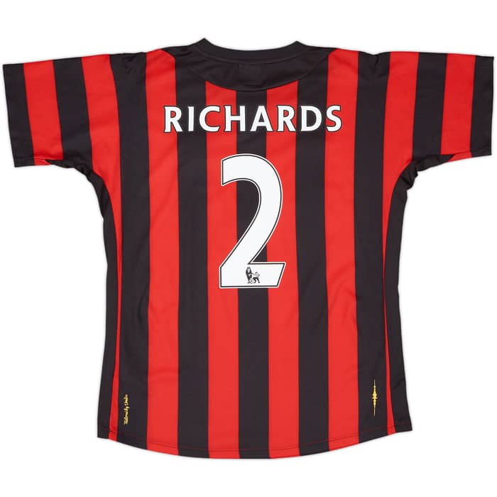 2011-12 Manchester City Away Shirt Richards #2 - 6/10 - (M)