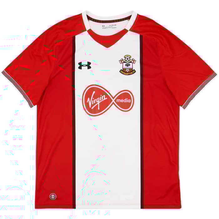 2017-18 Southampton Home Shirt Virgil #17 - 7/10 - (XXL)