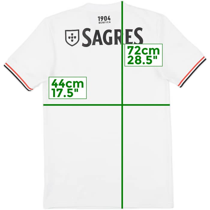 2021-22 Benfica Away Shirt - 7/10 - (XS)