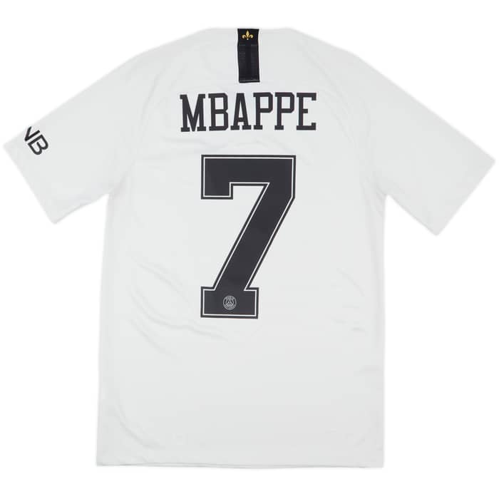 2018-19 Paris Saint-Germain Away Shirt Mbappe #7 - 9/10 - (S)