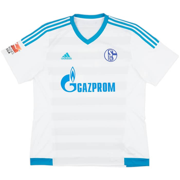 2016-17 Schalke Away Shirt Geis #5 - 9/10 - (XL)