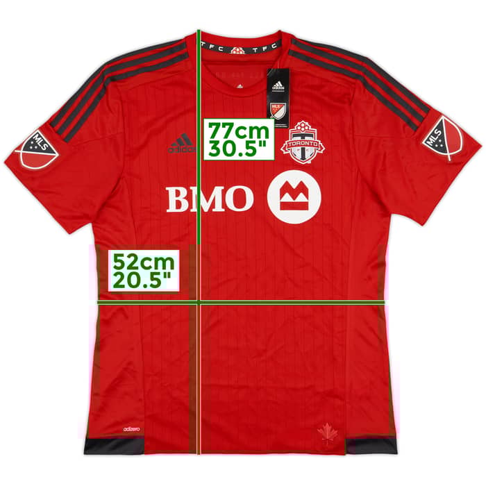 2015-16 Toronto Authentic Home Shirt (XL)