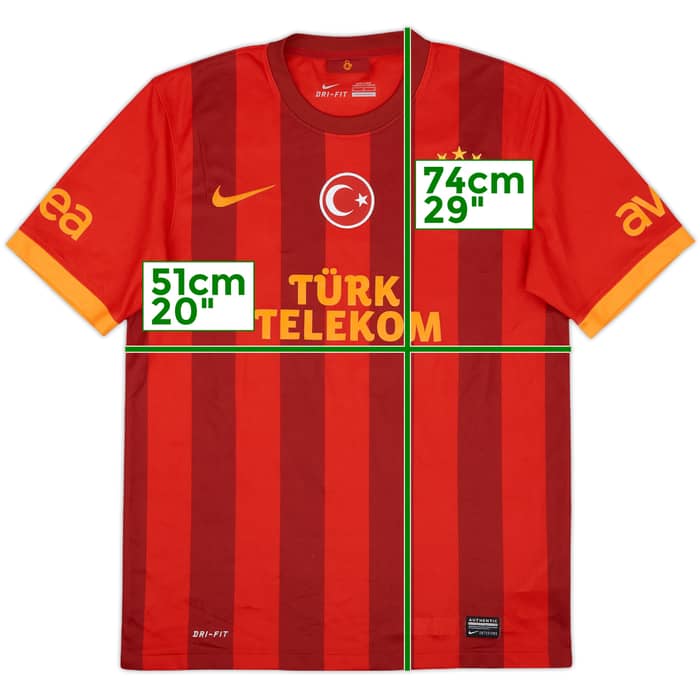 2013-14 Galatasaray Third Shirt Sercan #44 - 6/10 - (M)