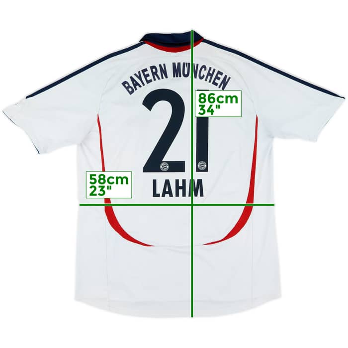 2006-07 Bayern Munich Away Shirt Lahm #21 - 6/10 - (XL)