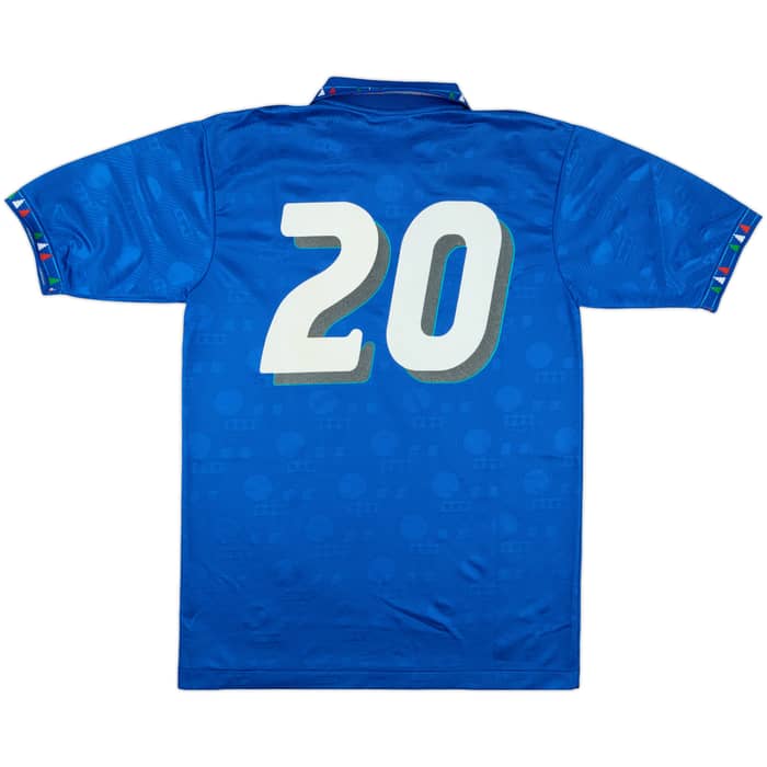 1994 Italy Home Shirt #20 - 9/10 - (L)