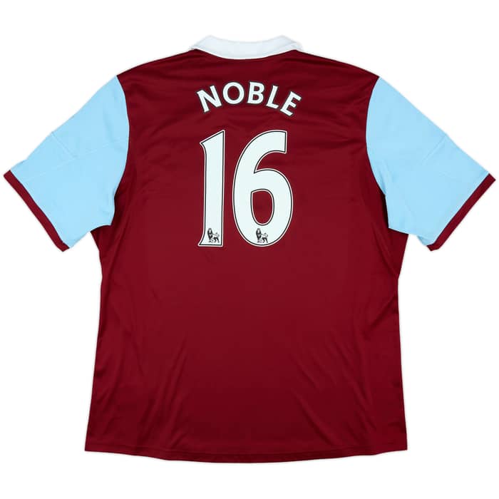 2013-14 West Ham Home Shirt Noble #16 - 9/10 - (XXL)
