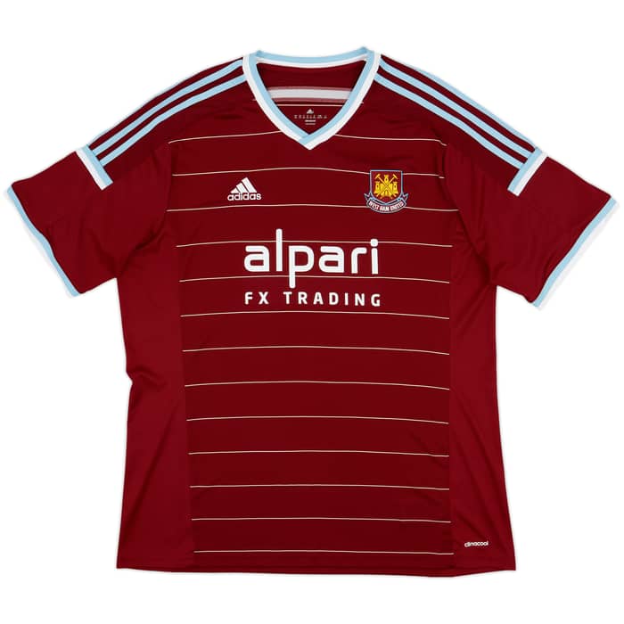 2014-15 West Ham Home Shirt Noble #16 - 10/10 - (XXL)