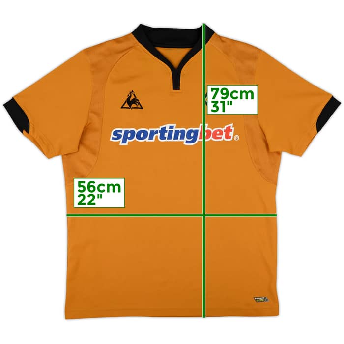 2009-10 Wolves Home Shirt - 8/10 - (L)