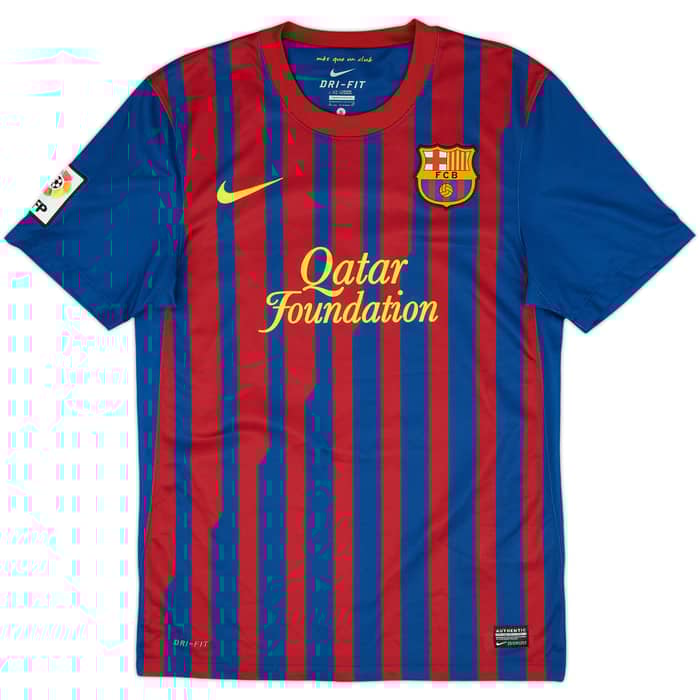 2011-12 Barcelona Home Shirt A.Iniesta #8 - 8/10 - (S)