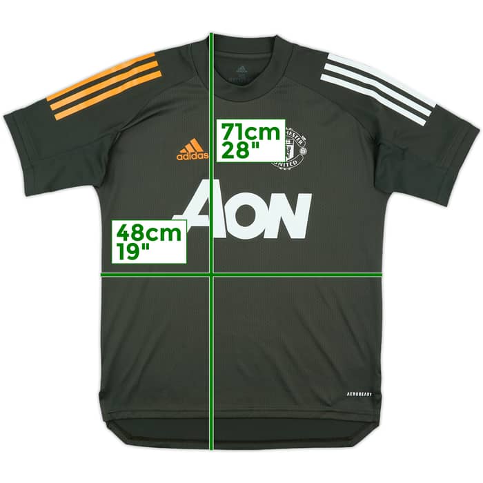 2020-21 Manchester United adidas Training Shirt - 7/10 - (XS)