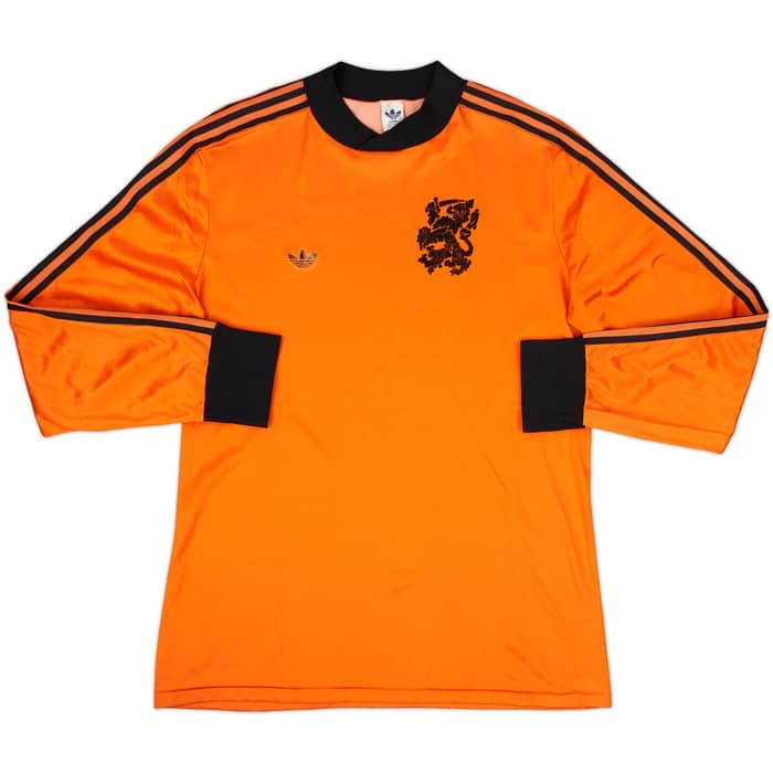 1978-80 Netherlands Home L/S Shirt - 9/10 - (L)