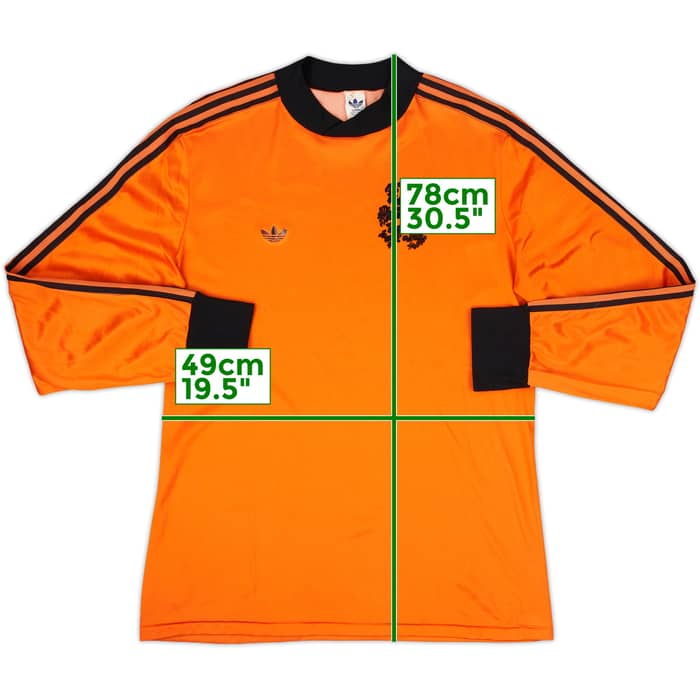1978-80 Netherlands Home L/S Shirt - 9/10 - (L)