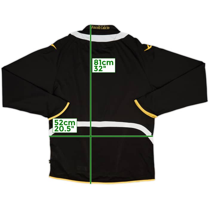 2010-11 Ascoli Away L/S Shirt - 9/10 - (L/XL)