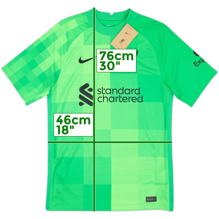 2021-22 Liverpool GK Shirt A.Becker #1 (S)