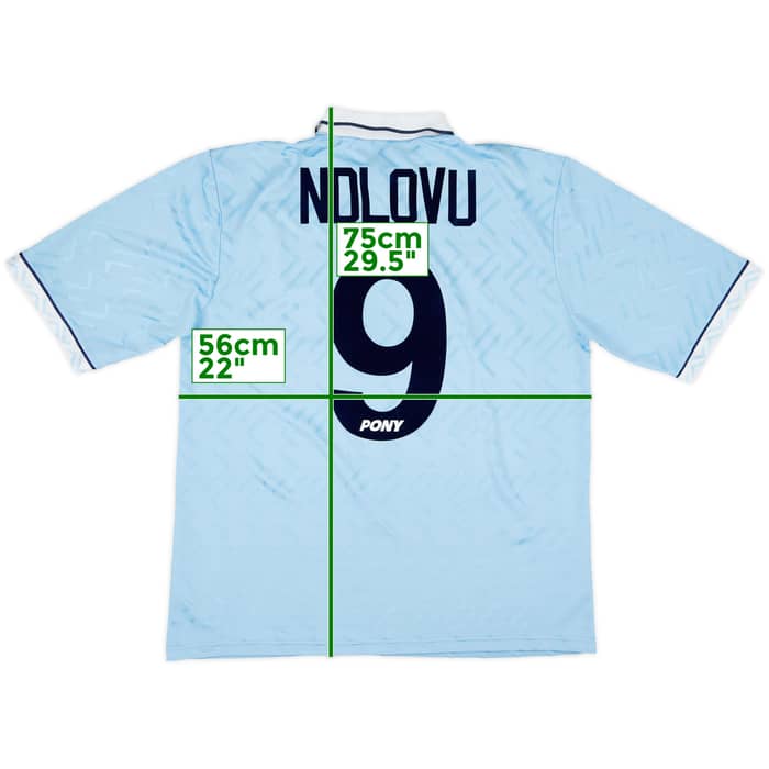 1994-96 Coventry Home Shirt Ndlovu #9 - 7/10 - (L)