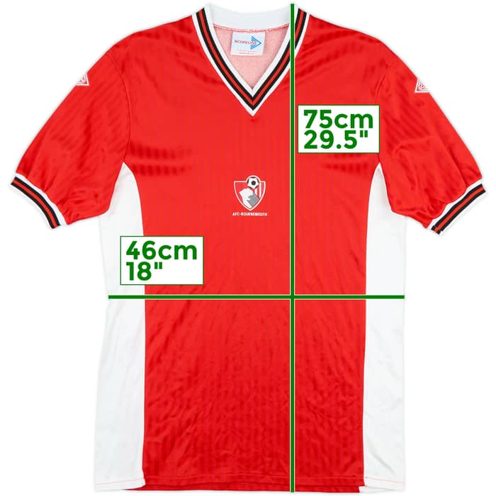 1989-90 Bournemouth Home Shirt - 10/10 - (M)