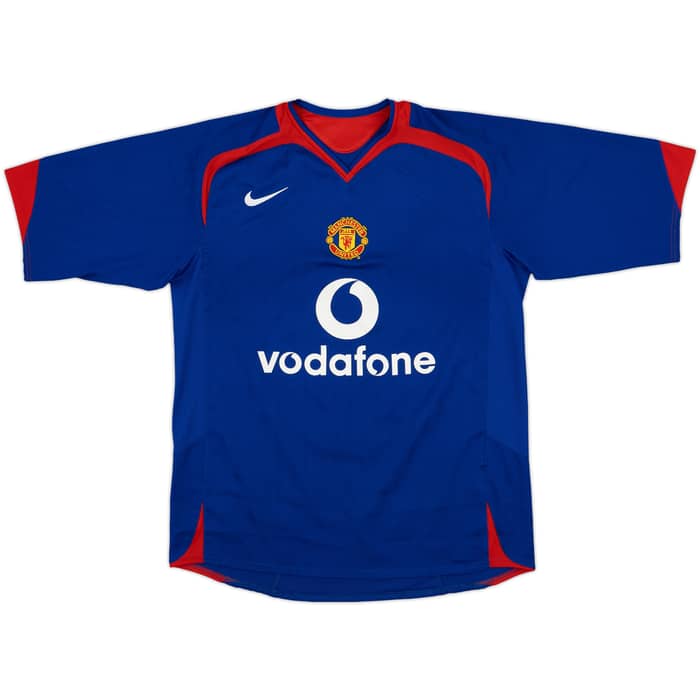2005-06 Manchester United Away Shirt Vidic #15 - 5/10 - (M)