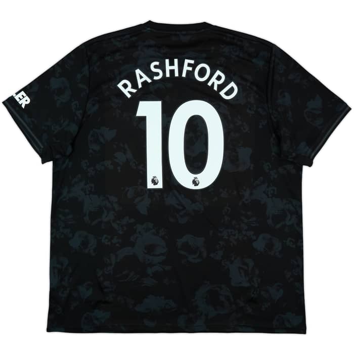 2019-20 Manchester United Third Shirt Rashford #10 - 8/10 - (XXL)