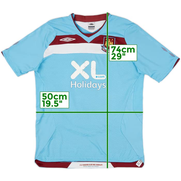 2008-09 West Ham Away Shirt Noble #16 - 6/10 - (M)