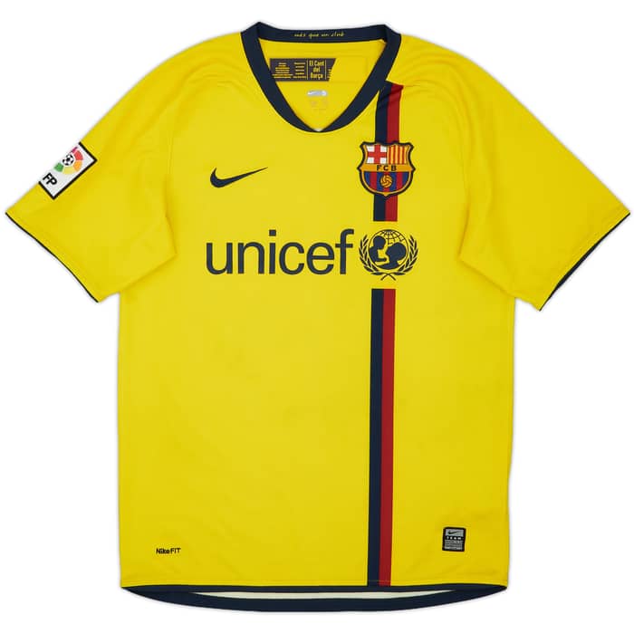 2008-10 Barcelona Away Shirt Messi #10 - 6/10 - (S)
