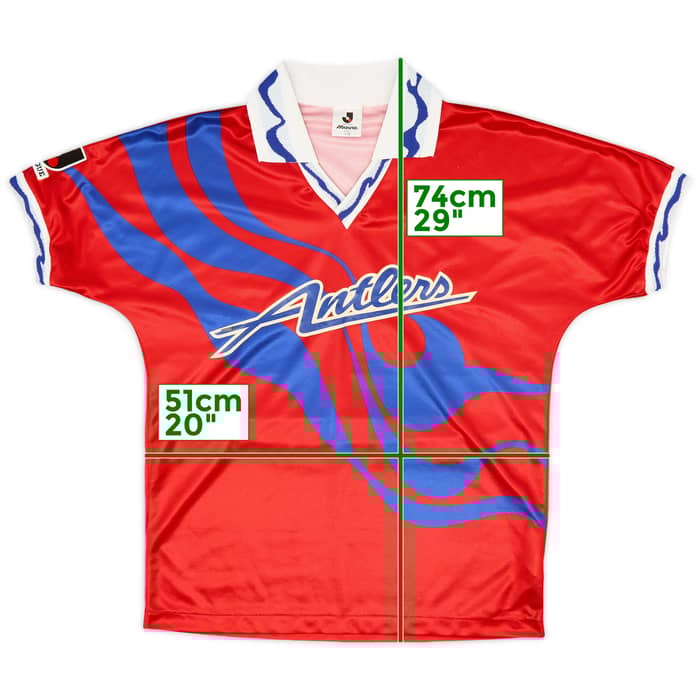 1993-94 Kashima Antlers Home Shirt - 8/10 - (M/L)