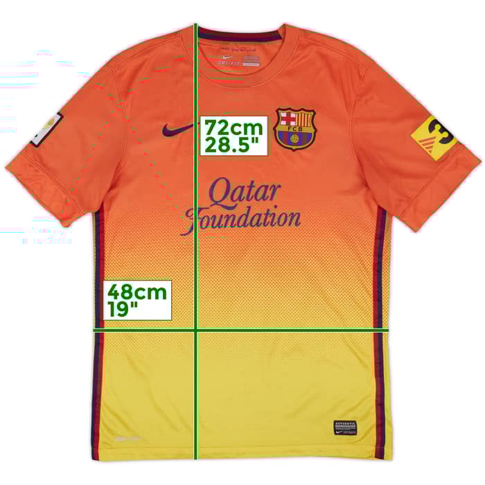 2012-13 Barcelona Away Shirt Messi #10 - 7/10 - (S)