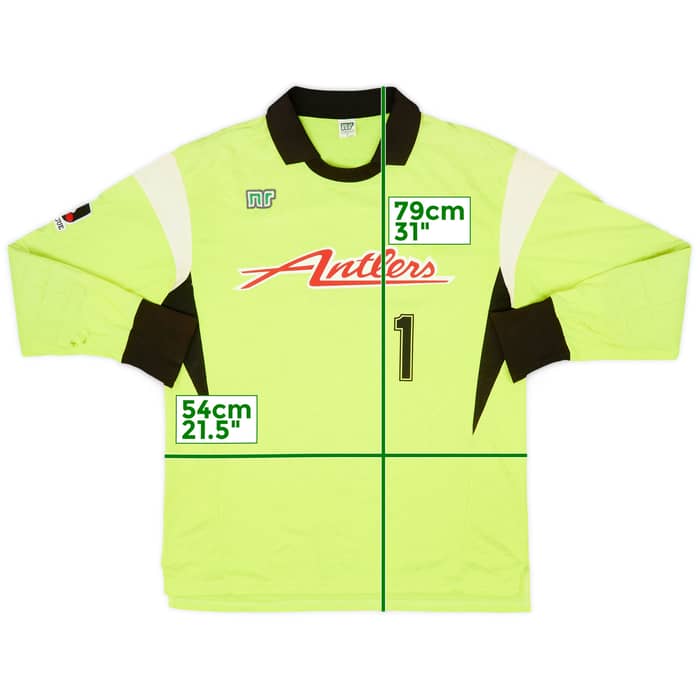 1992 Kashima Antlers GK Shirt #1 - 5/10 - (M/L)