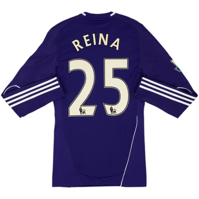 2010-12 Liverpool Player Issue TechFit GK Shirt Reina #25 - 3/10 - (M)
