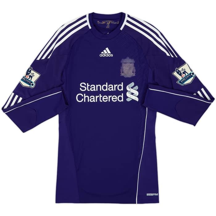 2010-12 Liverpool Player Issue TechFit GK Shirt Reina #25 - 3/10 - (M)