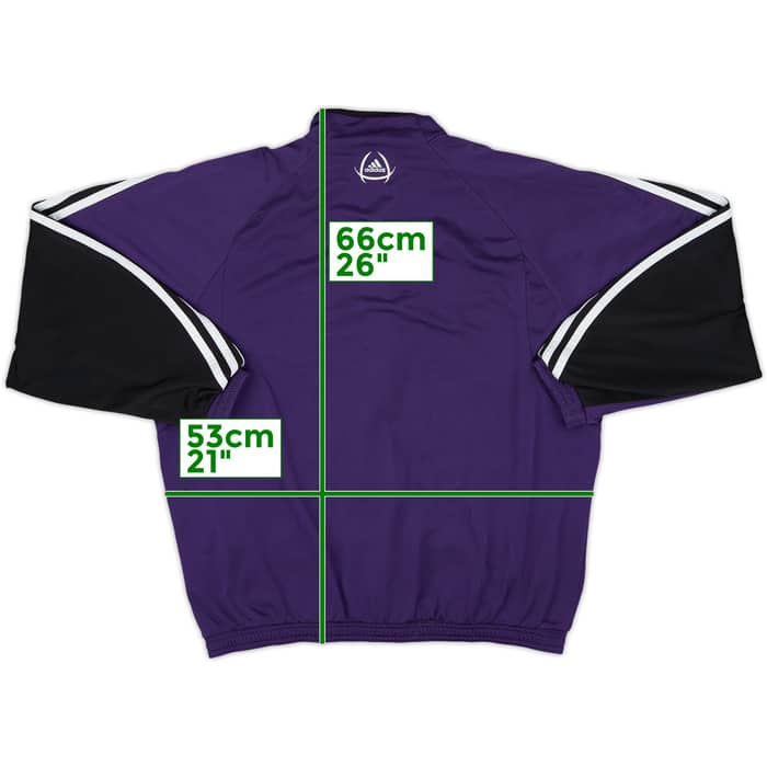 2005-06 Anderlecht adidas Track Jacket - 8/10 - (M.Boys)