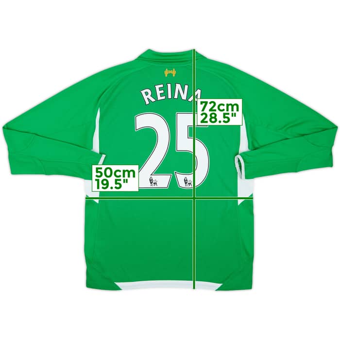2012-13 Liverpool GK Shirt Reina #25 - 7/10 - (S)